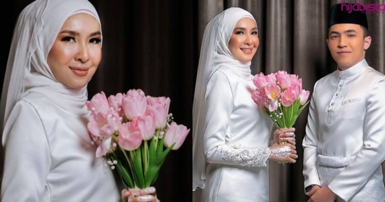 Manis Berhijab, Intan Ladyana Kini Sah Bergelar Isteri Kepada Harris Alif