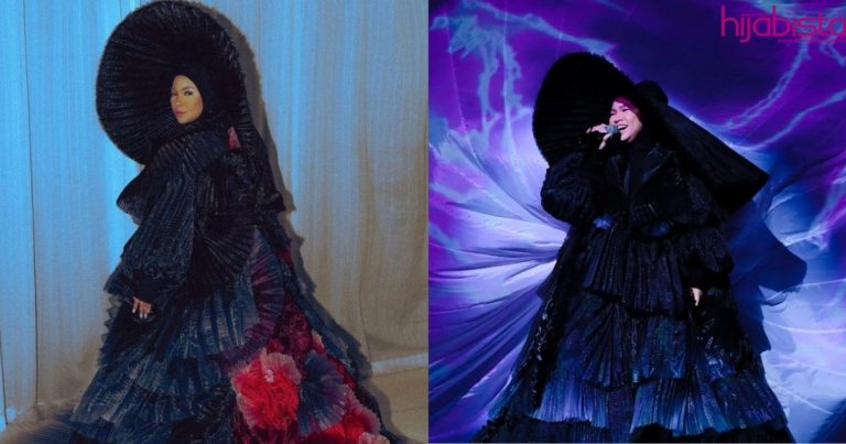 ‘Topi Bagai Tempat Tidur Bayi’- Memang Kreatif! Ini Maksud Tersembunyi Busana Aina Abdul