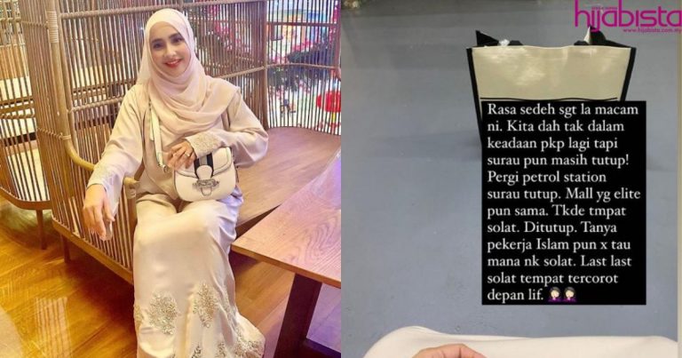 Terpaksa Solat Di Depan Lif, Lufya Kecewa Surau Masih Ditutup & Menyukarkan Ibadah