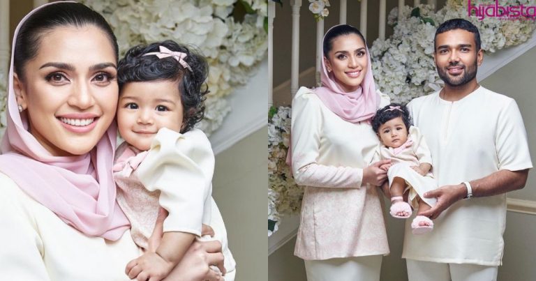 Adakan Majlis Aqiqah, Netizen Cair Lihat Kecomelan Anak Rizman Nordin. Cantik Macam Mummy!