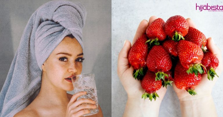 Amalkan Masker Strawberi Ini Untuk Hilangkan Parut Jerawat. Bau Pun Dah Sedap!