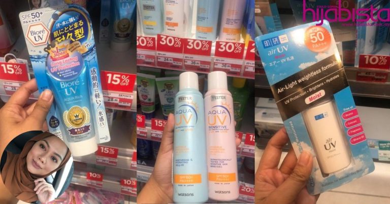 Bahaya Keluar Rumah Tak Pakai Sunblock! Wanita Ini Kongsi Sunblock Yang Best Di Drugstore