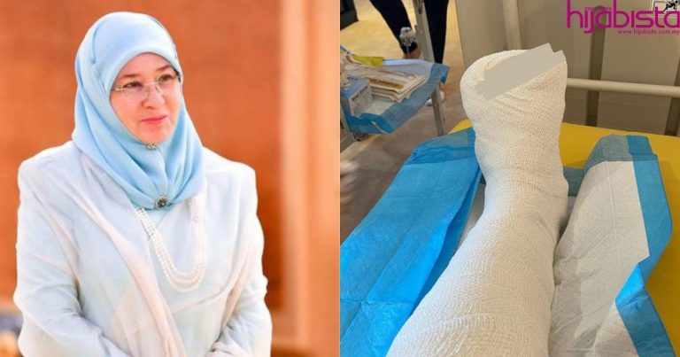 Jatuh Waktu Main Golf, Tunku Azizah Berterima Kasih Buat Yang Mendoakan Kesejahteraannya
