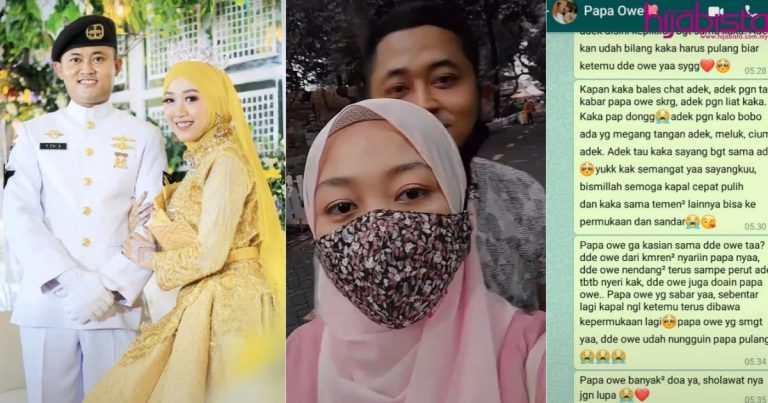 ‘Semangat Ya Sayangku’- Sarat Hamil, Mesej Dari Isteri Kru Kapal Nanggala 402 Undang Sebak