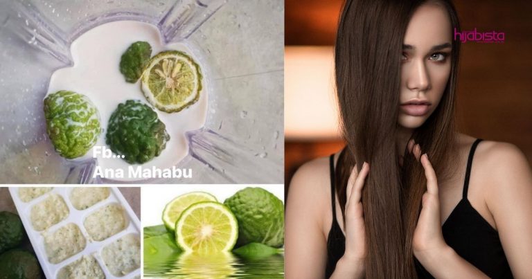 Solusi Rambut Gugur Guna Limau Purut + Santan, Rambut Pun Harum & Cantik Bersinar