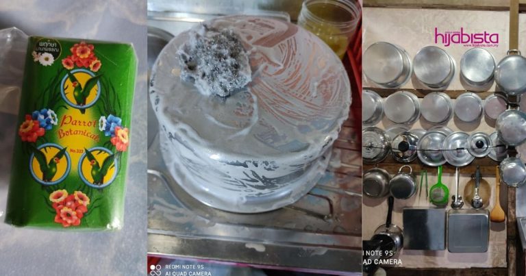 Hanya Guna Sabun Kedai Eco, Periuk Belanga Nampak Macam Baru Walaupun Dah Lapan Tahun Pakai
