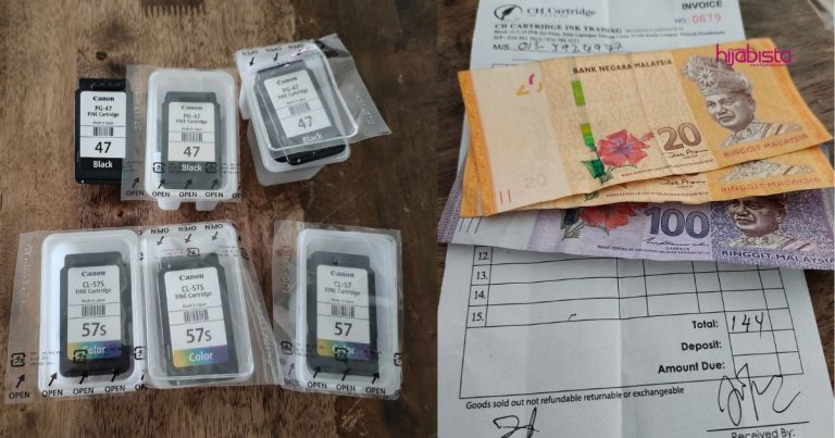 Jual Cartridge Terpakai Dengan Harga 4 Kali Ganda Harga Biasa, Wanita Ini Kongsi Caranya