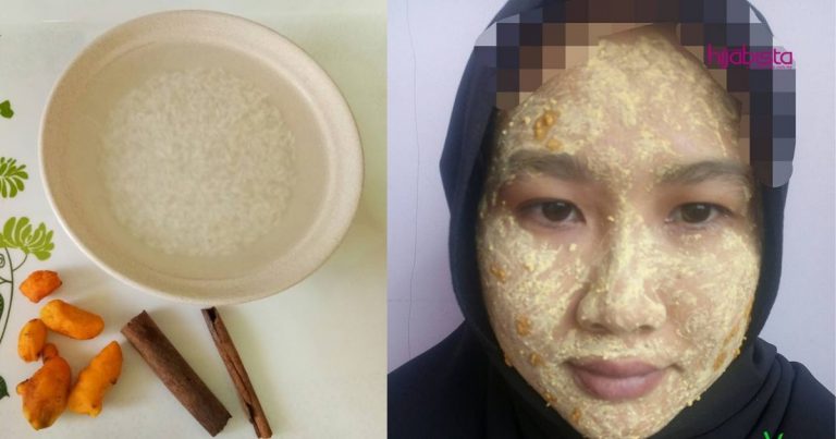 DIY Bedak Sejuk Guna Beras Pulut+Kunyit+Kulit Kayu Manis, Jerawat Kecut & Kulit Pun Jadi Anjal