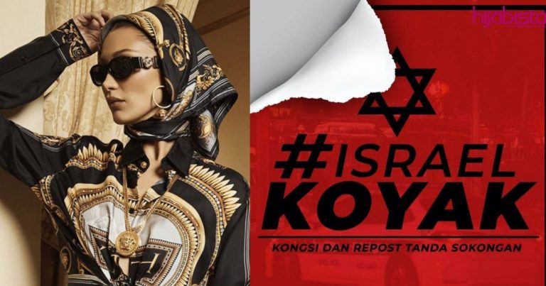Berketurunan Palestin, Bella Hadid Lantang Bersuara Menentang Rejim Zionis
