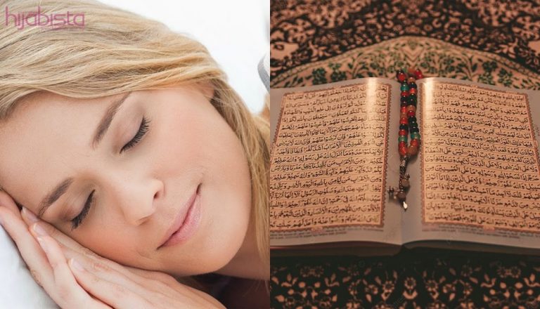 Amalan Yang Harus Dilakukan Sebelum Tidur Mengikut Sunnah Rasulullah S.A.W.