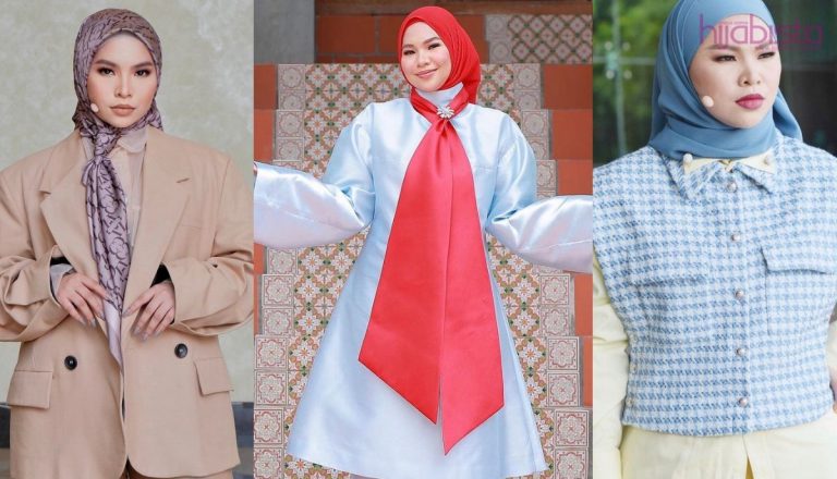 Berani & Unik! Gaya Fesyen Aina Abdul Beri Inspirasi Untuk Kamu Si Hijabista Tampil Berbeza & Menarik!