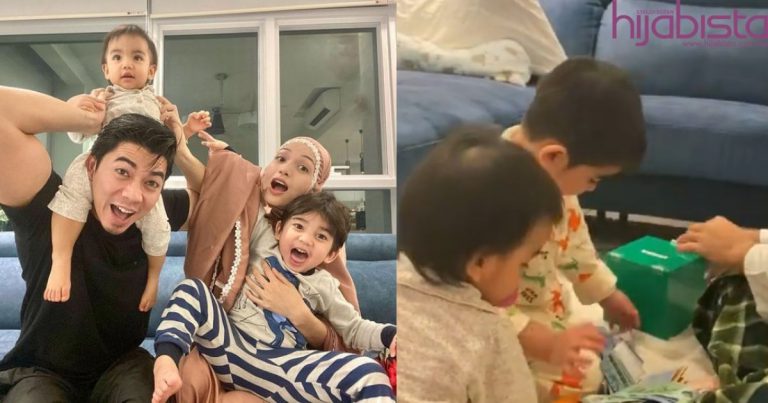Amalkan Tabung Sedekah Subuh, Amar Baharin Didik Anak Bersedekah Sejak Kecil Lagi