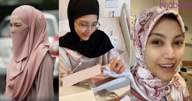 Seronok Terima Tudung Naelofar, Neelofa Sebak Lihat Elyana Terus Positif Melawan Kesakitannya