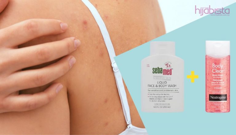 Sakitnya Jerawat Tumbuh Di Badan! Hapuskannya Dengan Pilihan Produk Mandian Ini!