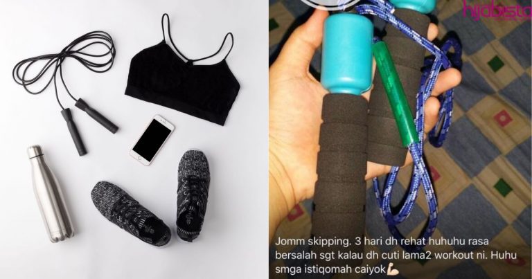 Tak Perlu Diet, Ini Trik Rahsia Untuk Kurus Dengan Hanya ‘Skipping’ Je Di Rumah