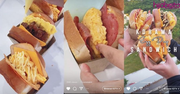 Ini Cara Buat Egg Drop Sandwich Seperti Dalam Drama Korea. Gadis Ini Kongsi Resepinya!