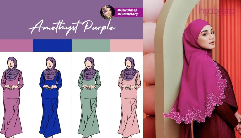 Warna-Warna Tudung Yang Mudah Digayakan Dengan Hampir Semua Warna Baju. Selamat Duit!