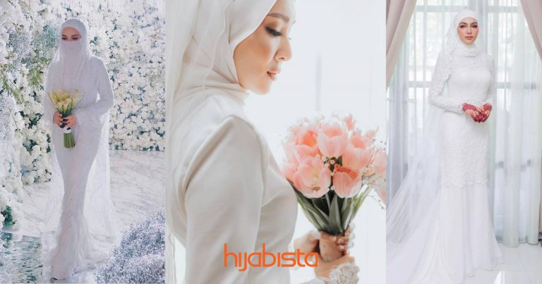 Cantik Dalam Rona Putih Bersih. Ini Enam Pereka Fesyen Pilihan Selebriti Malaysia Untuk Majlis Pernikahan 2021