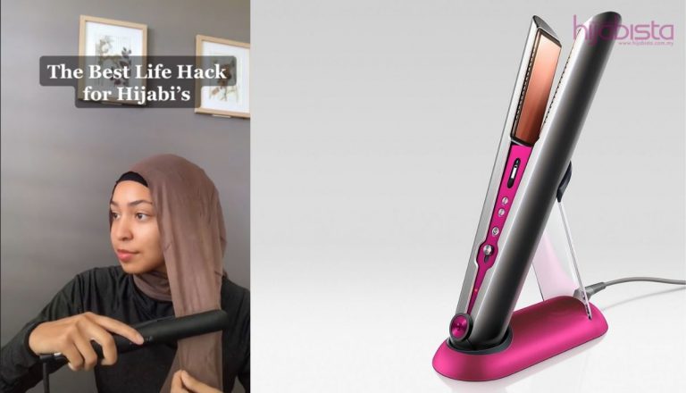 Cara Mudah Gosok Tudung, Guna Alat Meluruskan Rambut. Video Hijabi Ini Tarik Perhatian Ramai