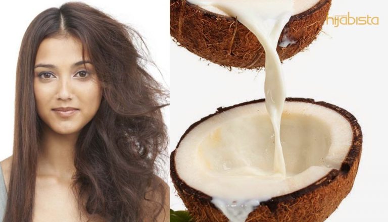 10 Manfaat Santan, Rambut Makin Lebat Tanpa Gugur. Selalu Dihadapi Hijabi Apabila Tidak Berhijab!