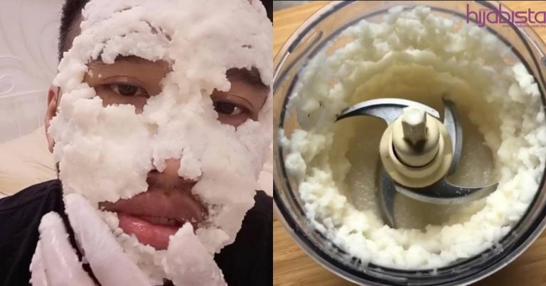Lelaki Ini Kongsi Cara Buat Krim Pemutih Wajah Guna Sengkuang Je. Selamat & Berkesan!