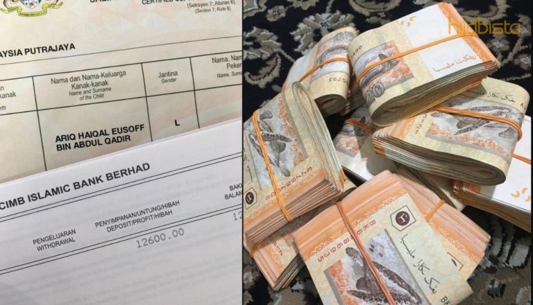 “Trick” Tolak Duit Berwarna, Hijabi Ini Berjaya Kumpul Duit Anak Lebih 12 Ribu Dalam Setahun Tanpa Bebanan