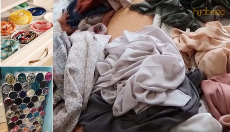 Capai Terus Sarung jer! Ini Caranya Simpan Hijab Dengan Teratur, Kemas Dan Bajet