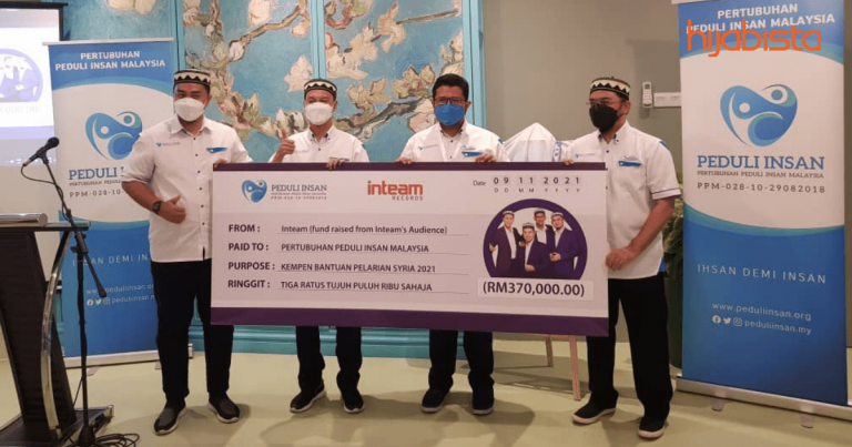 Kolaboratif Peduli Insan Dan Inteam  Raih RM370’000 Demi Membantu Insan Memerlukan