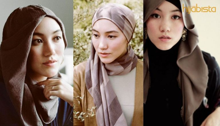 10 Gaya Hijab Hanna Tajima Yang Pernah Menjadi Ikutan Si Fashionista.