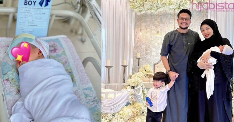 Adakan Majlis Aqiqah & Cukur Jambul, Tasha Manshahar Umum Nama Indah Anak Keduanya