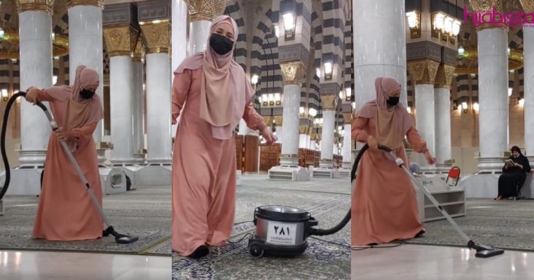 ‘Perasaannya Luar Biasa’- Yatt Hamzah Bersyukur Dapat Peluang Jadi ‘Cleaner’ Di Masjid Nabawi