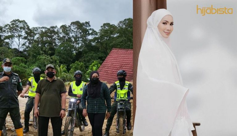 “Pakaian Yang Ada Tak Menutup Aurat…” Munawwareen Sumbang Telekung Buat Mangsa Banjir. Tak Fikir Rugi Pun!