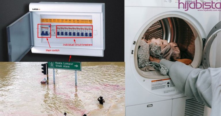 Tak Perlu Angkat Mesin Basuh & Peti Ais, Ini Cara Yang Betul Bagi Selamatkan Perkakas Elektrik
