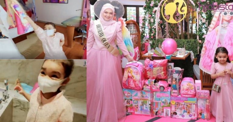 ‘Oh My Goodness!’- Teruja Lihat Bilik Barbie, TokTi Pun Tak Sangka Ayat Ini Keluar Dari Mulut Aafiyah!