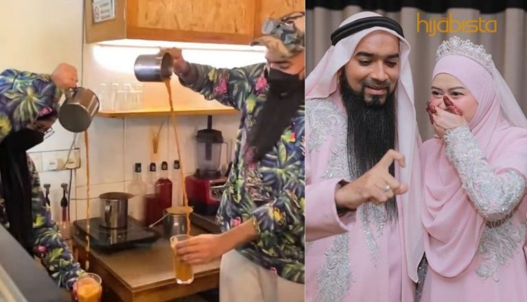 “Sukanya Tengok! Pakai Baju Sama Pulak Tu!”- Video Teh Tarik Datin Seri Heliza Helmi Bersama Suami Buat Netizen Cair!