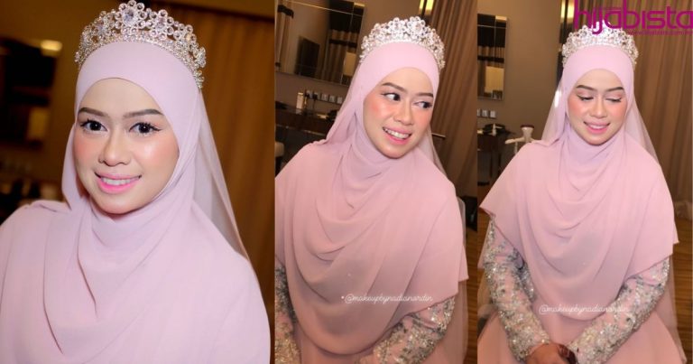 Macam Anak Patung! Solekan Natural Barbie Look Heliza Helmi Di Hari Bahagia Jadi Tumpuan Ramai