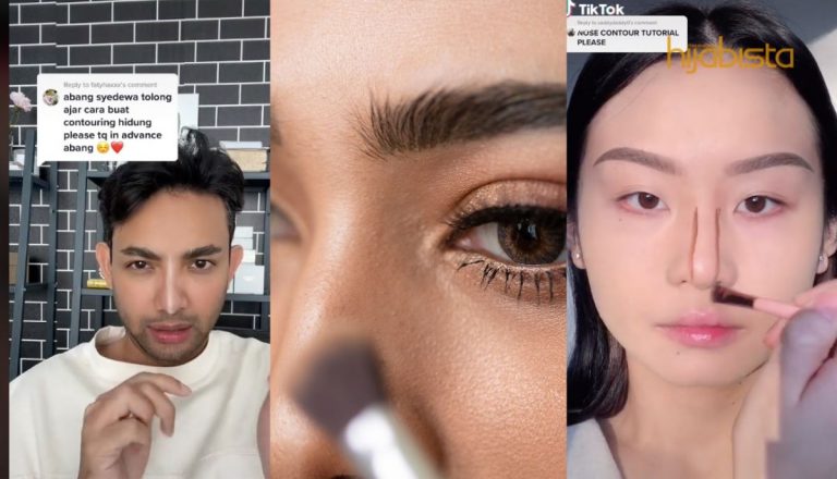 Bentuk Hidung Pesek Hanya Menggunakan Teknik Solekan, Tak Perlu Berhabis Duit. Ikut Cara Pakar!
