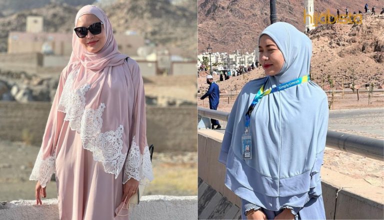 “MasyaAllah Cantik Semula Jadi…”- Netizen Puji Kecantikan Syifa Melvin Menunaikan Umrah