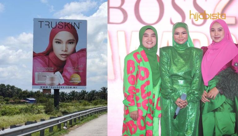 Teruja Wajah Terpampang Di Billboard, Aina Abdul Sambung Kolaborasi Dengan Trulooks