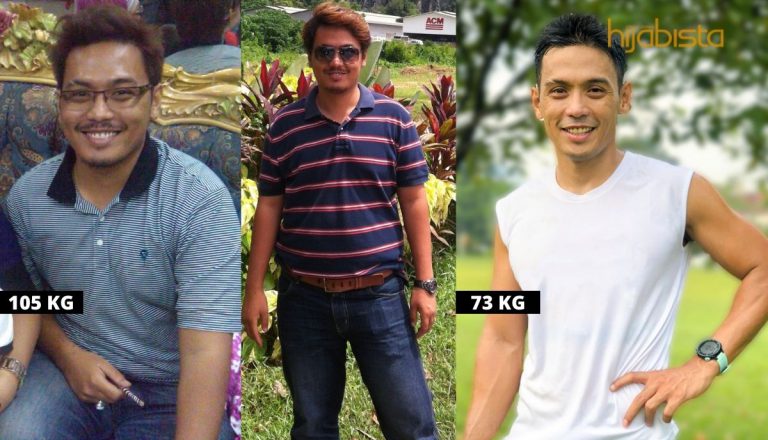 Pernah Digelar ‘Gendut & ‘Monster’, Lelaki Ini Berjaya Turunkan Berat Badan Sebanyak 32 Kg Dalam Masa 3 Bulan!