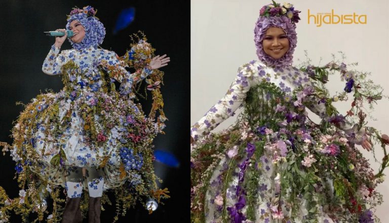 Dianggap Sebagai ‘Taman Bergerak’, Netizen Terpukau Dengan Baju Aina Abdul Di AJL 36!