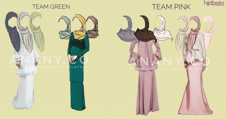 Ini Cara Padankan Warna Tudung Dengan Busana Agar Tak ‘Tenggelam’ Di Pagi Raya