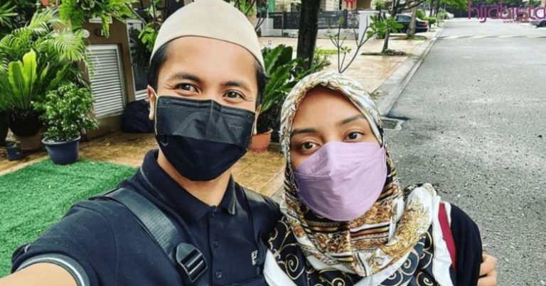 ‘Semangat Gila Aku Nak Selfie Dengan Bini Aku’- Hafiz Suip Bersyukur Lihat Isteri Berhijab