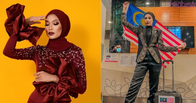 Gadis Berhijab Negara Menang Tempat Kedua Miss Culture World International 2022