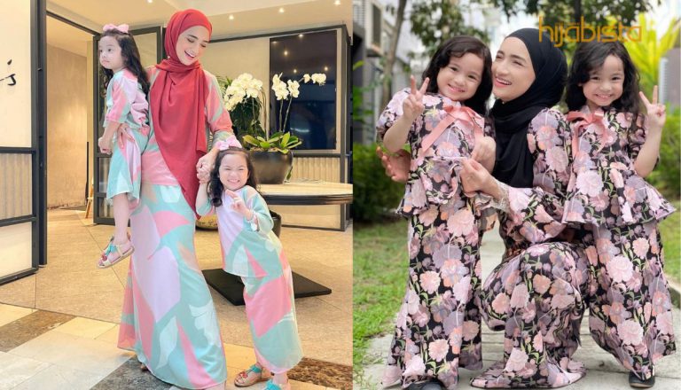Pilih Baju Raya Sama Dengan Anak-Anak, Farahanim Razak Kongsi Kemeriahan Sambutan Syawal Kali Ini!