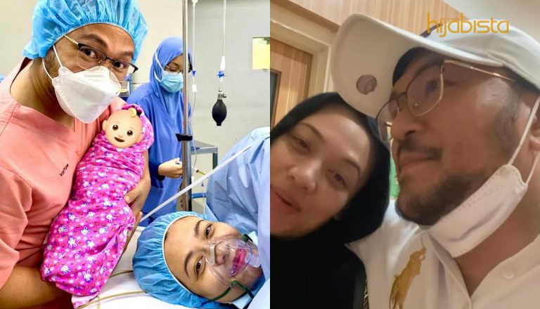 “Jam 1 Pagi Barulah Terhegeh Ke Hospital..”- Syatilla Melvin Selamat Melahirkan Anak, Sam Ucap Rasa Syukur!