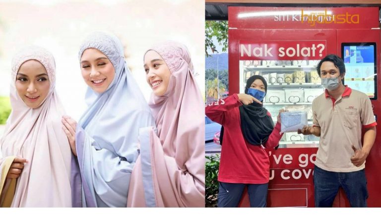 Mesin Layan Diri Keperluan Solat, Siti Khatijah Memudahkan Orang Ramai Beribadah.