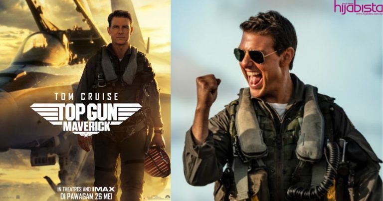 Menangi Pas Percuma Ke Tayangan Perdana TOP GUN: MAVERICK Bersama Hijabista!