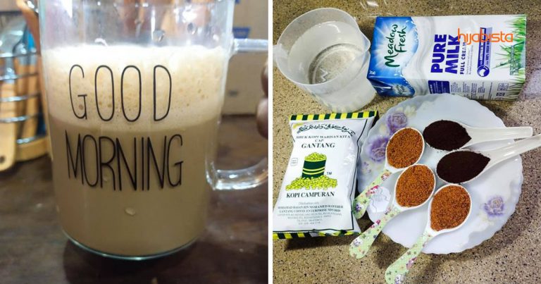 Kopi Latte Ala Kampung, Rasa ‘Sebijik’ Macam Minum Kat Kedai Kopi Mahal!