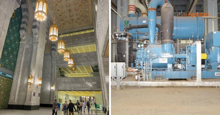 Rupanya Inilah Sebab Mengapa Udara Dalam Masjidil Haram Sentiasa Rasa Bersih & Selesa